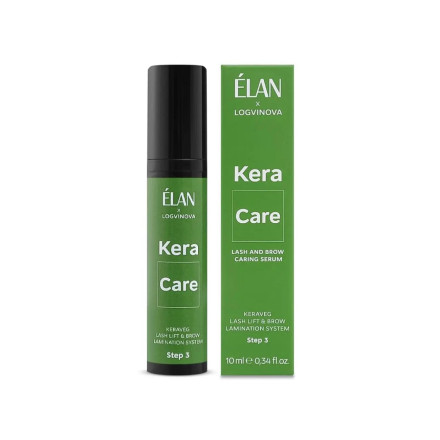 Serum care for eyebrows and eyelashes ELAN КеrаСаге №3, 10 ml
