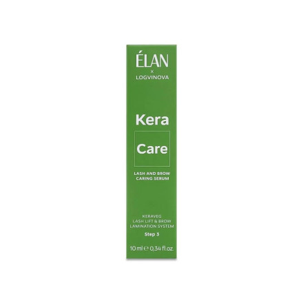 Serum care for eyebrows and eyelashes ELAN КеrаСаге №3, 10 ml
