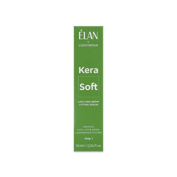 Серум-лифтинг для ресниц и бровей ELAN KeraSoft №1, 10 мл