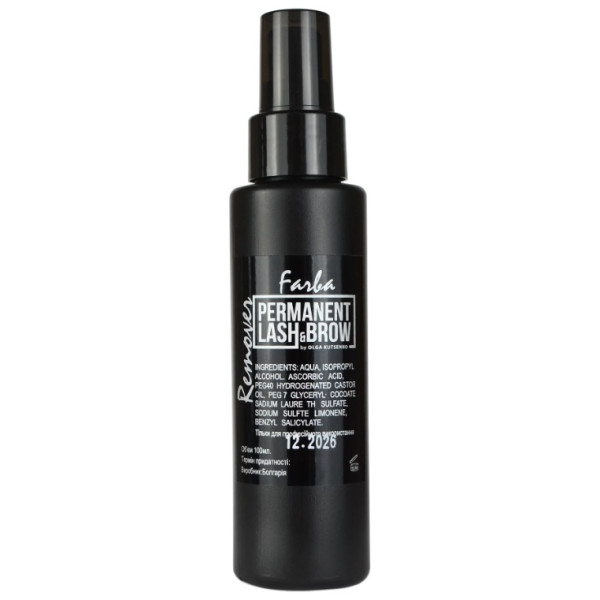 Remover for Permanent Lash&Brow, 100 ml
