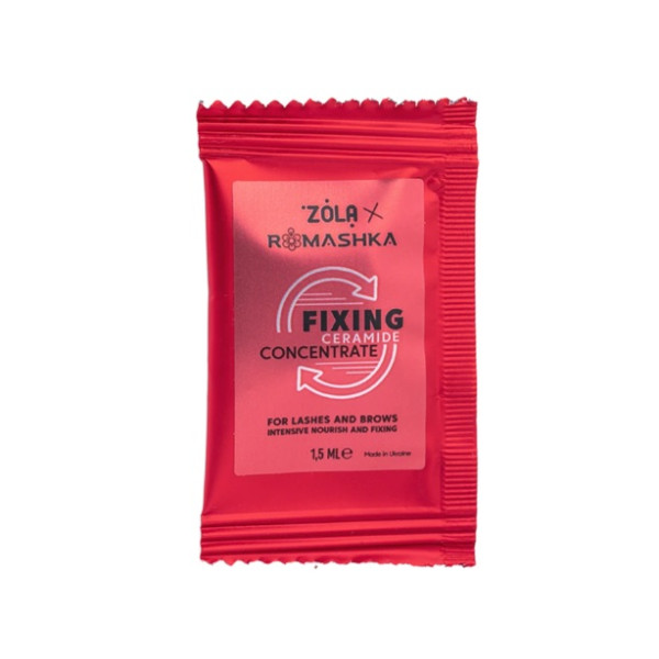 Фиксирующий концентрат ZOLA x Romashka Fixing Ceramide Concentrate, 1,5 мл (саше)