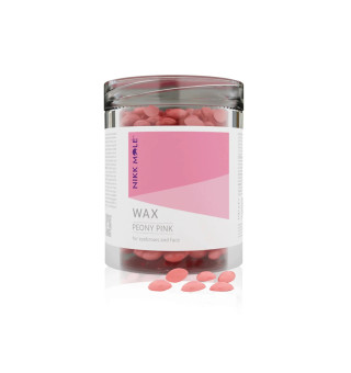 Wax in granules for eyebrows and face Nikk Mole Peony Pink, 100 g