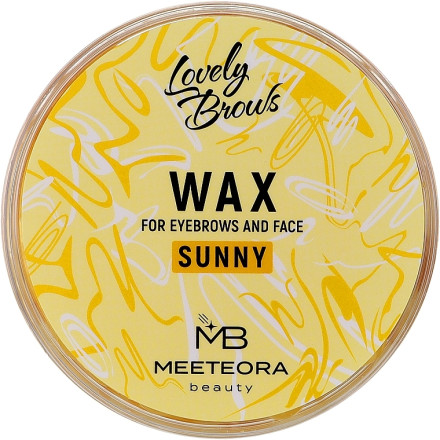 Wax in granules for eyebrows and face Lovely Brows yellow (Sunny), 100 g