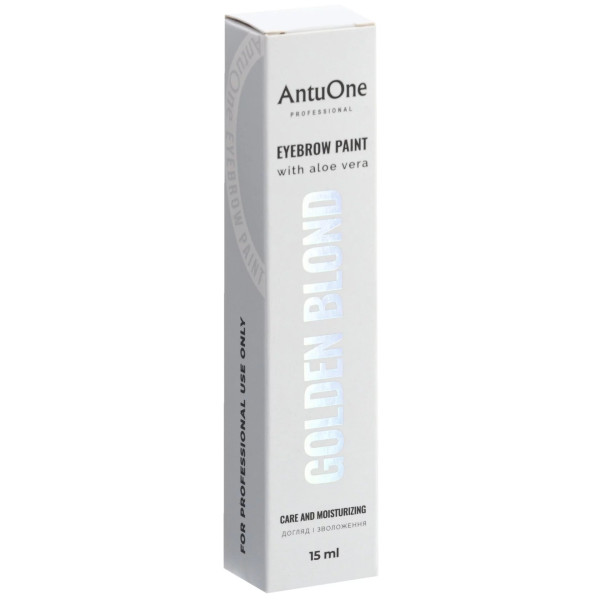 Farba do brwi z aloesem AntuOne Golden Blond, 15 ml