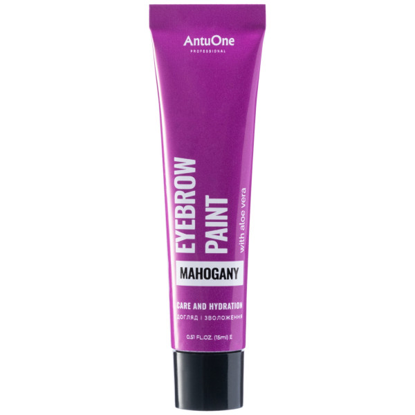 Eyebrow tint with Aloe Vera AntuOne Mahogany, 15 ml