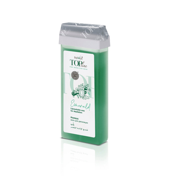 Wosk we wkładzie ItalWax TOP Line - Emerald, 100 g