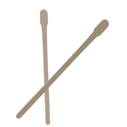 Set of wooden spatulas Nikk Mole №1 for wax, small, 100 pcs