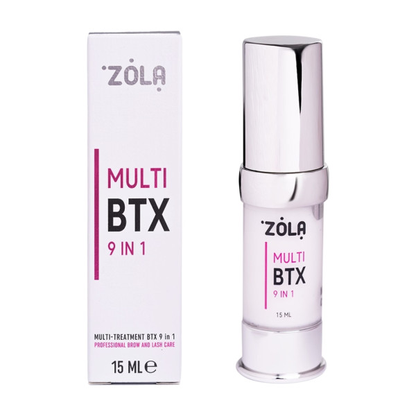 Многофункциональное премиальное средство для бровей и ресниц ZOLA MULTI-TREATMENT BTX 9в1