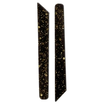 Lendi compensators (black with gold glitter)