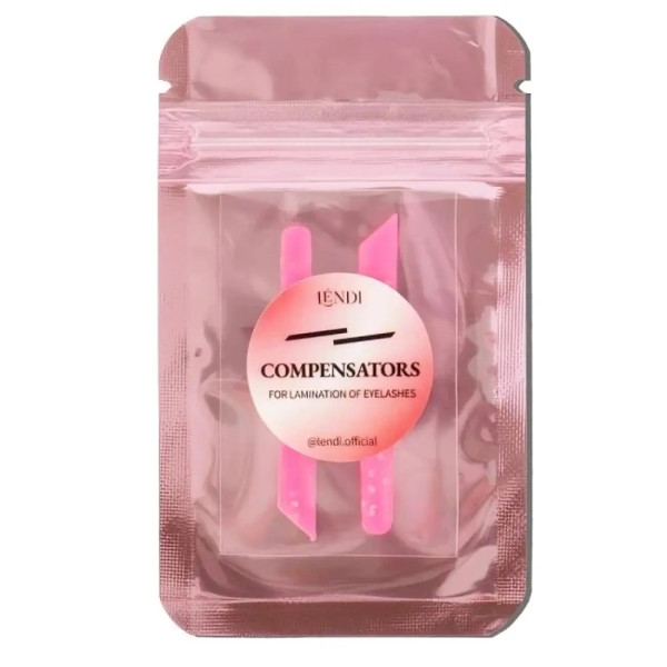 Lendi compensators (pink with silver glitter)