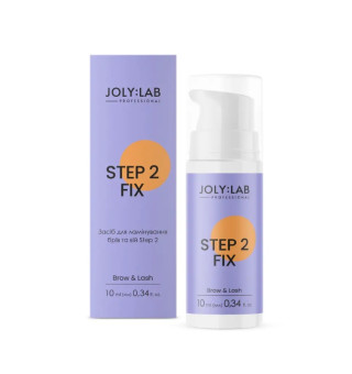 Состав для ламинирования бровей и ресниц JolyLab Step №2, 10 мл
