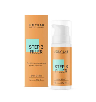Состав для ламинирования бровей и ресниц JolyLab Step №3, 10 мл