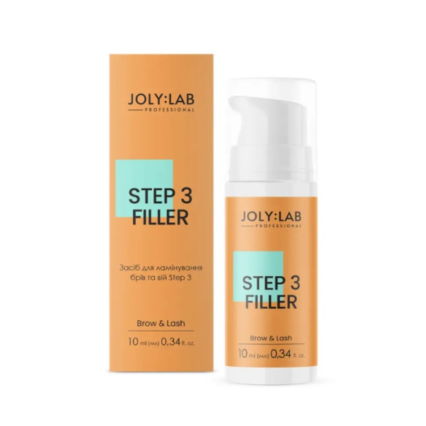 Состав для ламинирования бровей и ресниц JolyLab Step №3, 10 мл