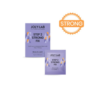 Состав для ламинирования бровей и ресниц JolyLab Strong Step №2, 2 мл