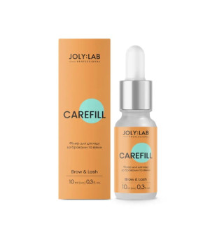 Состав филлер для ухода за бровями и ресницами JolyLab Carefill, 10 мл