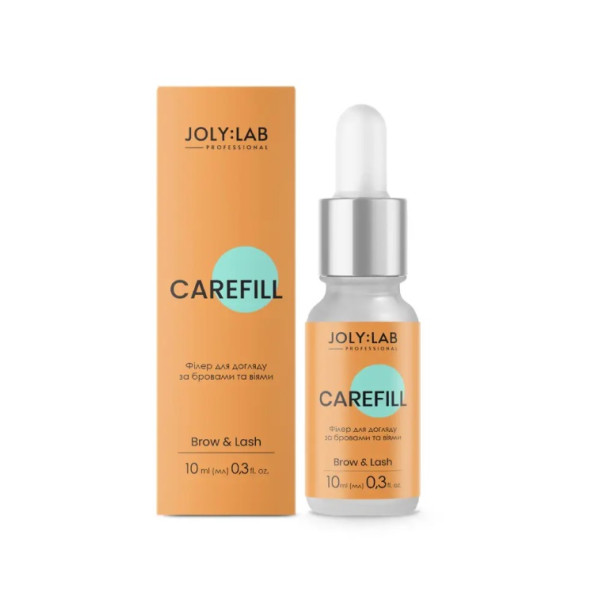 Состав филлер для ухода за бровями и ресницами JolyLab Carefill, 10 мл