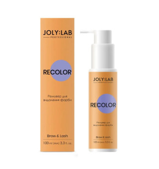 Remover for paint and henna removal JolyLab Recolor, 100 ml