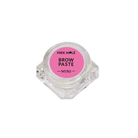 Паста для бровей Nikk Mole mini (розовая), 3.5 г