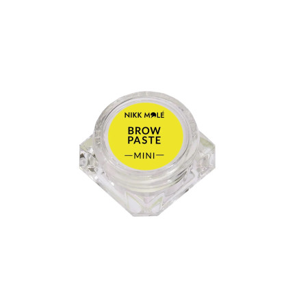 Паста для бровей Nikk Mole mini (желтая), 3.5 г