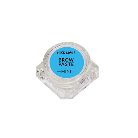 Паста для бровей Nikk Mole mini (голубая), 3.5 г