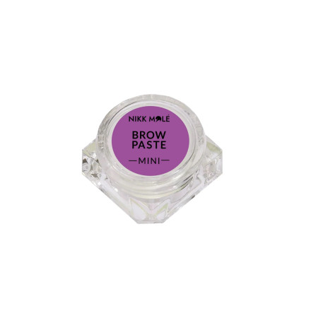 Паста для брів Nikk Mole mini (фіолетова), 3.5 г