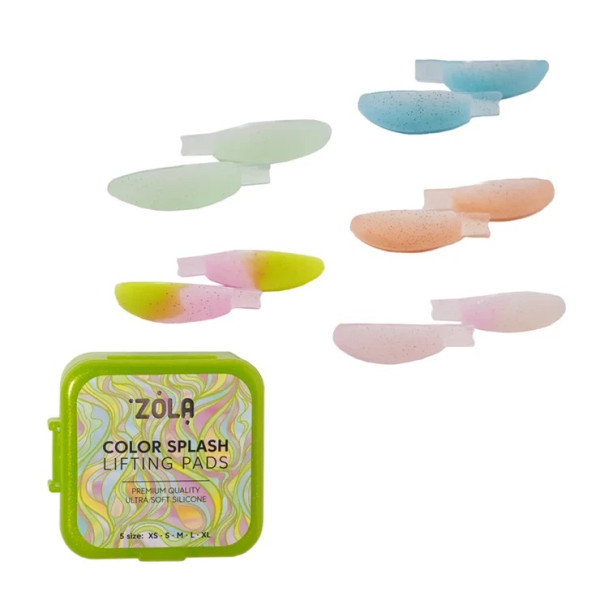 Валики для ламінування ZOLA Color Splash Lifting (XS, S, M, M, L, XL)