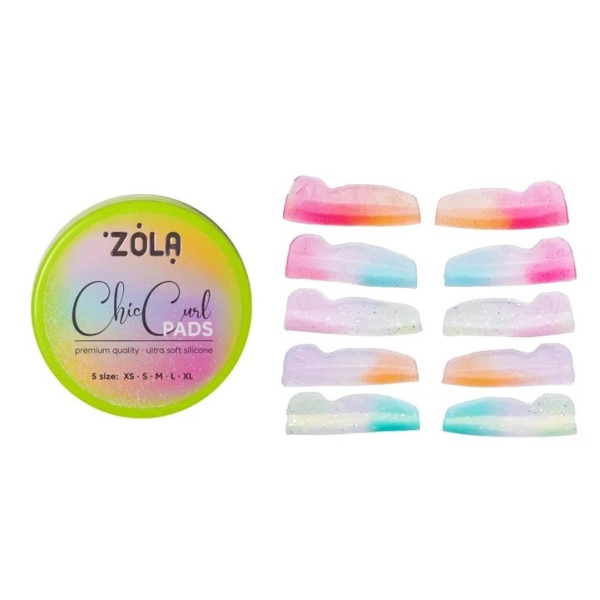 Валики для ламинирования ZOLA Chic Curl (XS, S, M, M, L, XL)