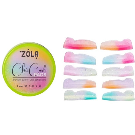Валики для ламинирования ZOLA Chic Curl (XS, S, M, M, L, XL)