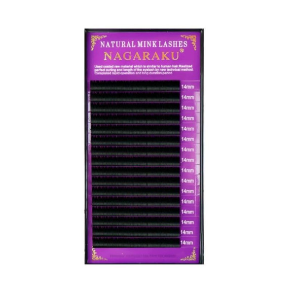 Ресницы Nagaraku B, 0.07, 10 мм
