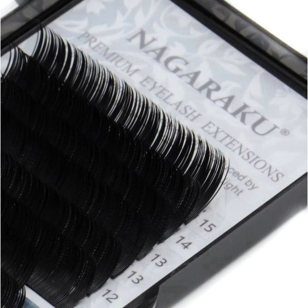 Ресницы Nagaraku Mix D, 0.05, 7-15 мм