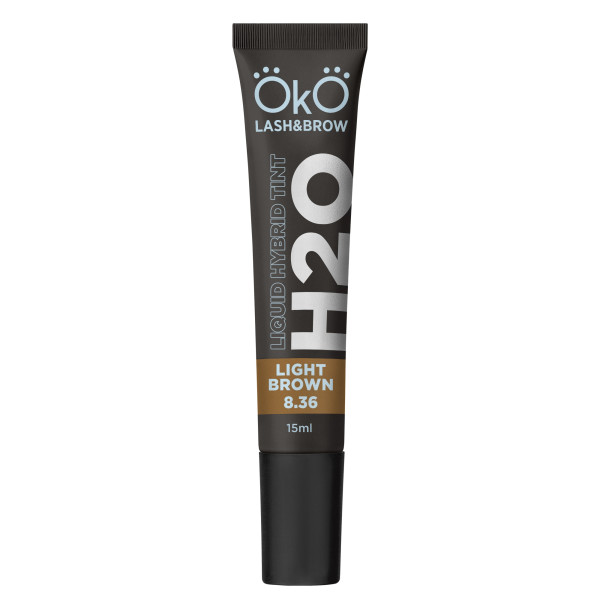 OKO Liquid Hybrid Tint H2O for eyebrows and eyelashes Light brown 8.36, 15 ml