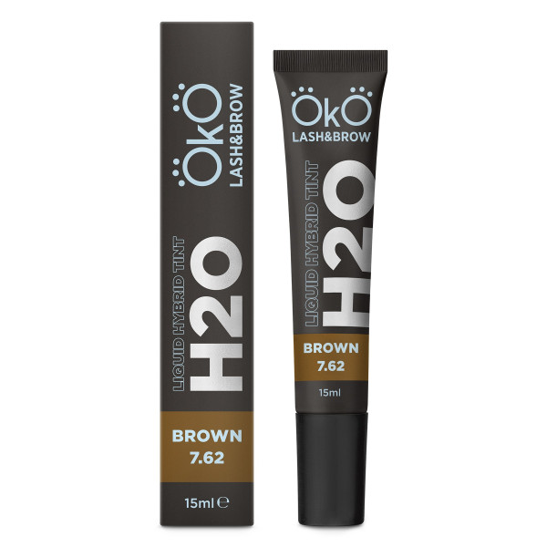 Краска для бровей и ресниц ОКО Liquid Hybrid Tint Н2О Brown 7.62, 15 мл