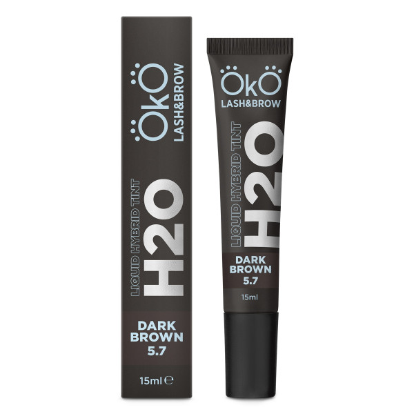 Краска для бровей и ресниц ОКО Liquid Hybrid Tint Н2О Dark brown 5.7, 15 мл