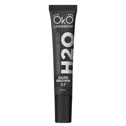 Краска для бровей и ресниц ОКО Liquid Hybrid Tint Н2О Dark brown 5.7, 15 мл
