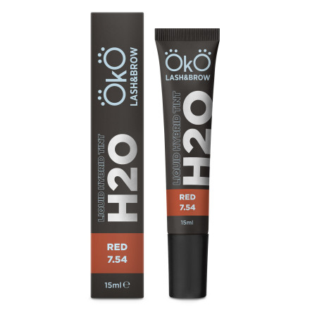 Краска для бровей и ресниц ОКО Liquid Hybrid Tint Н2О Red 7.54, 15 мл