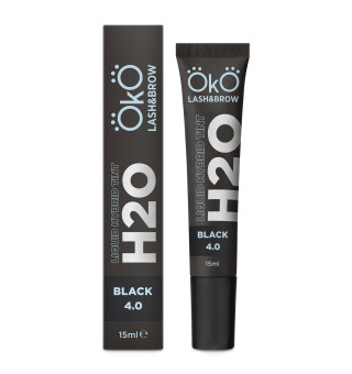 OKO Liquid Hybrid Tint H2O for eyebrows and eyelashes Black 4.0, 15 ml
