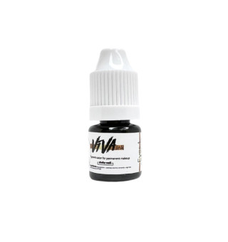 Pigment Viva Eyes 1 Black for permanent makeup, 4 ml