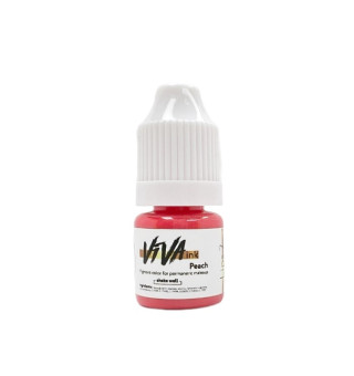 Пігмент Viva Lips 7 Peach для перманентного макіяжу, 4 мл