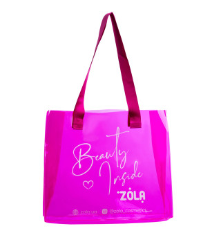 Różowa torba shopper ZOLA Beauty Inside