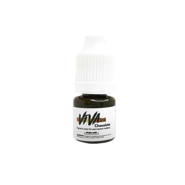 Пігмент Viva Brows 3 Chocolate для перманентного макіяжу, 4 мл