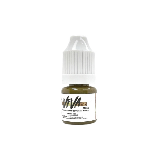 Пігмент Viva Corrector 2 Olive для перманентного макіяжу, 4 мл