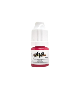 Пігмент Viva Lips 6 Berry для перманентного макіяжу, 4 мл