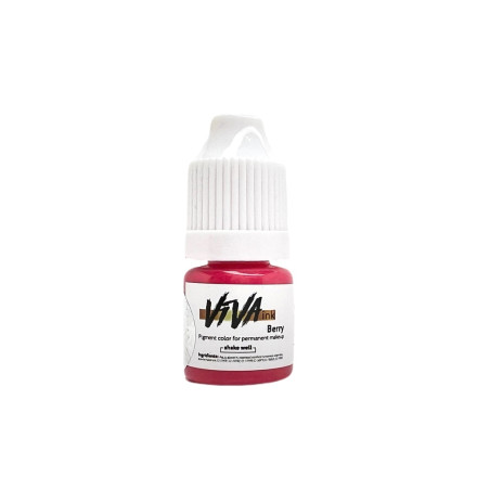 Pigment Viva Lips 6 Berry do makijażu permanentnego, 4 ml