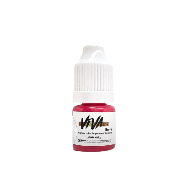 Pigment Viva Lips 6 Berry do makijażu permanentnego, 4 ml