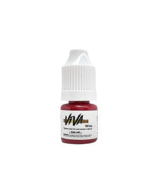 Pigment Viva Lips 10 Wine for permanent makeup, 4 ml