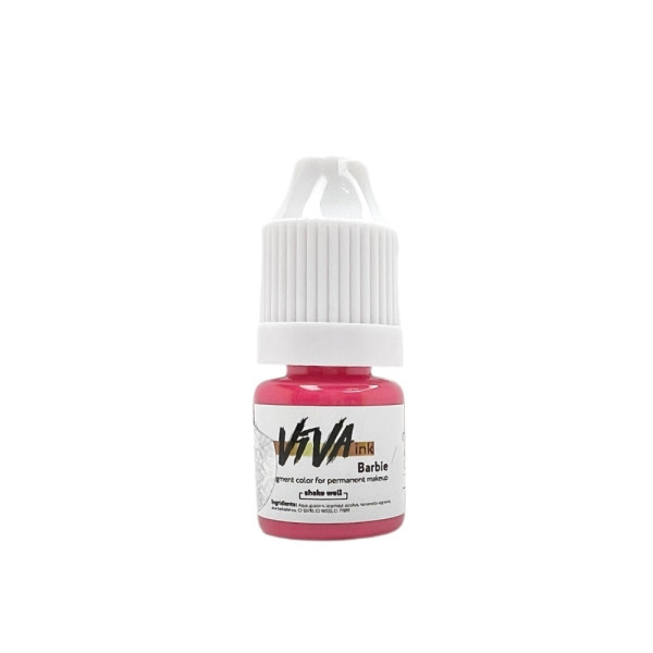 Pigment Viva Lips 2 Barbie for permanent makeup, 4 ml