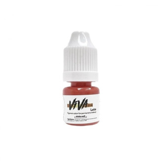 Пігмент Viva Lips 4 Latte для перманентного макіяжу, 4 мл