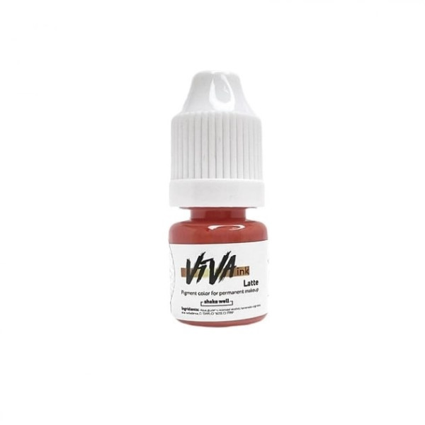 Pigment Viva Lips 4 Latte do makijażu permanentnego, 4 ml