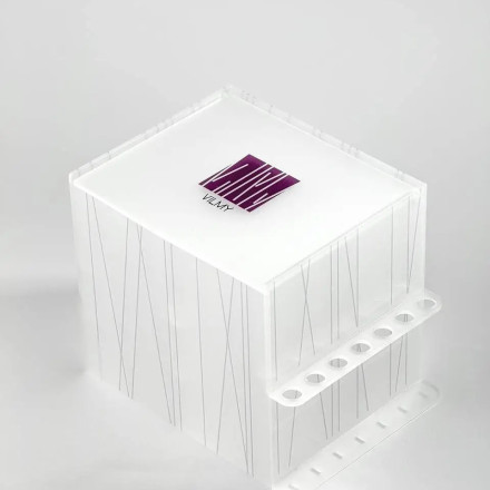 Large VILMY box for 14 eyelash pads with ring
