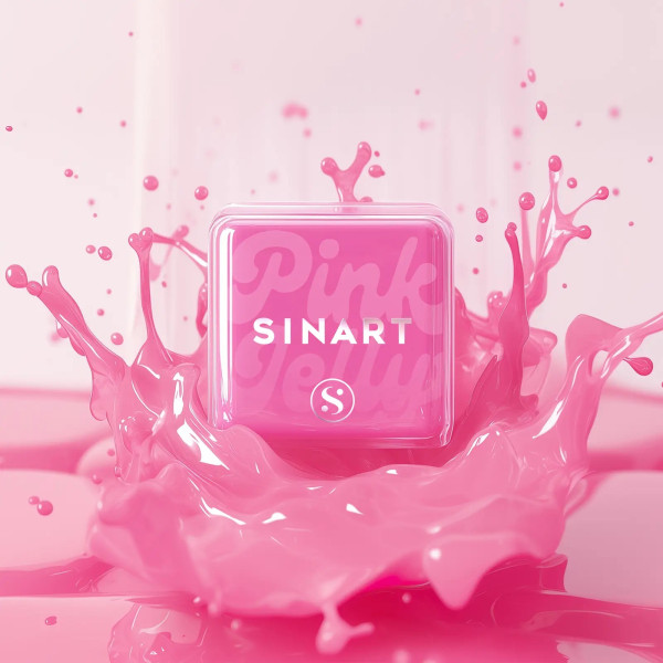 Sinart Silicone Curlers Pink Jelly for eyelash curling